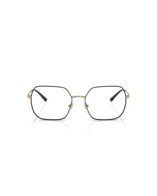 Vogue Eyewear Black Vo4253 352 Optical Frames Metal Transparent Geometric Normal