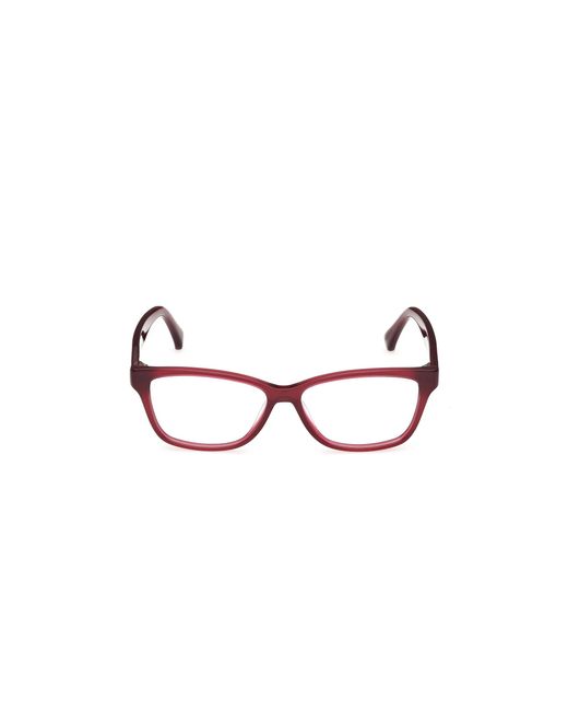 Max Mara Black Mm5237 069 Optical Frames Acetate Squared Normal