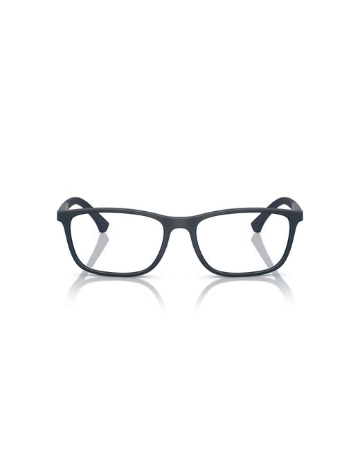 Emporio Armani Black Ea3069 6189 Optical Frames Injected Squared Normal for men