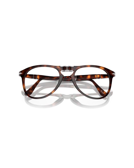Persol Black Po9714Vm 24 Optical Frames Acetate Transparent Pilot Normal for men