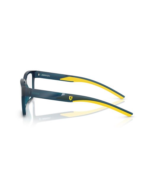 FERRARI SCUDERIA Black Fz8016U 527 Optical Frames Injected Squared Normal for men