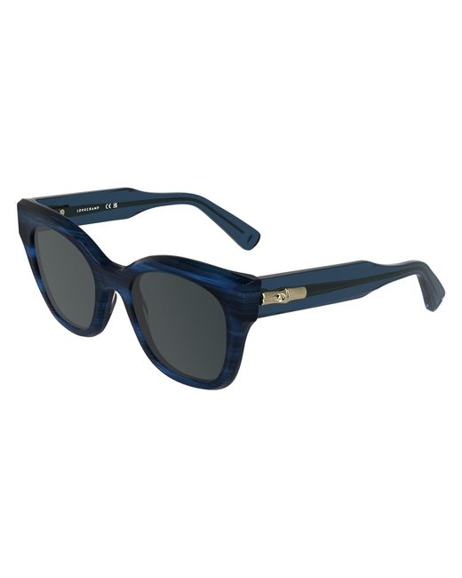 Longchamp Black Lo791S 407 Sunglasses Acetate Squared Normal