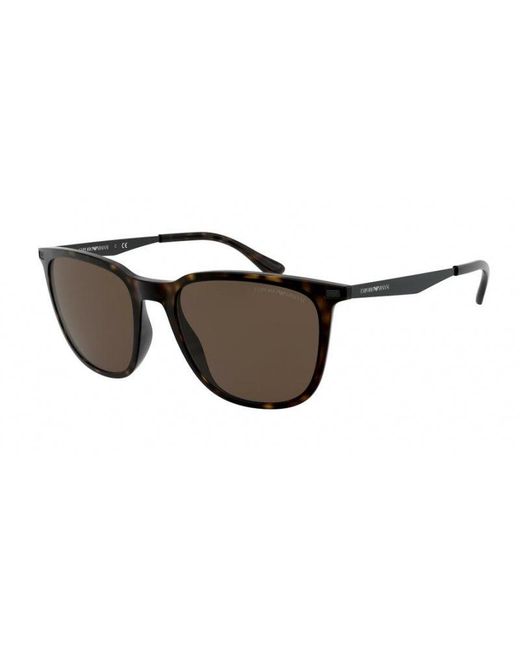 Emporio Armani Black Ea4149 508973 Sunglasses Plastic Squared for men
