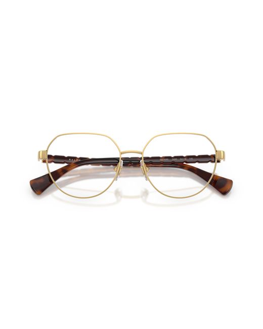 Ralph Lauren Black Ra6065 9490 Optical Frames Metal Transparent Geometric Normal