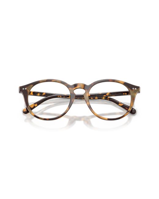 Ralph Lauren Black Rl6263U 6339 Optical Frames Acetate Transparent Round Normal for men