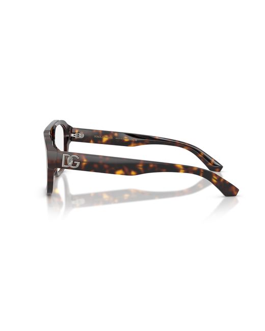 Dolce & Gabbana Black Dg3415 502 Optical Frames Acetate Pilot Normal for men