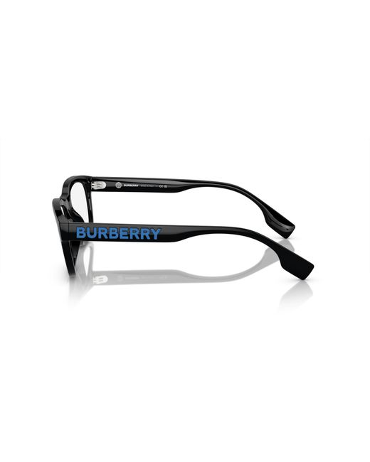 Burberry Black Be2385U 3001 Optical Frames Injected Transparent Geometric Normal for men