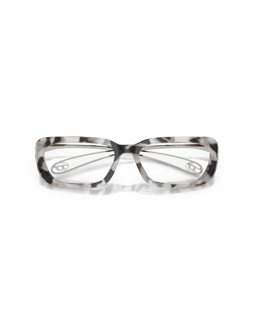 DIESEL Black Dl4012 721 Optical Frames Acetate Squared Normal