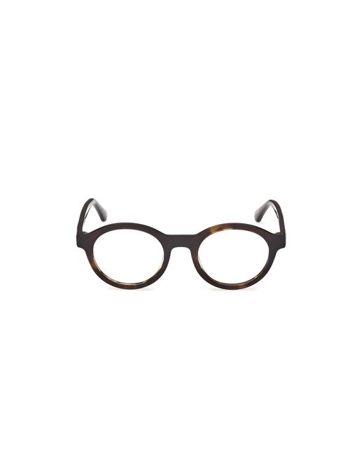 Web Black We5472 052 Optical Frames Acetate Round Normal for men
