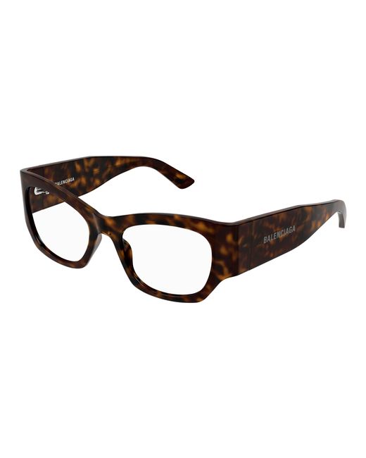 Balenciaga Black Bb0333O 002 Optical Frames Acetate Transparent Cat Eye
