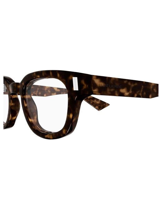 Saint Laurent Black Sl 838 Opt 002 Optical Frames Acetate Transparent Round