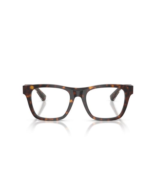 Burberry Black Be2445 4205 Optical Frames Acetate Squared Normal for men
