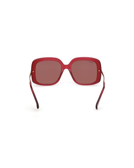 Max Mara Red Mm0195 69S Sunglasses Acetate Round Normal