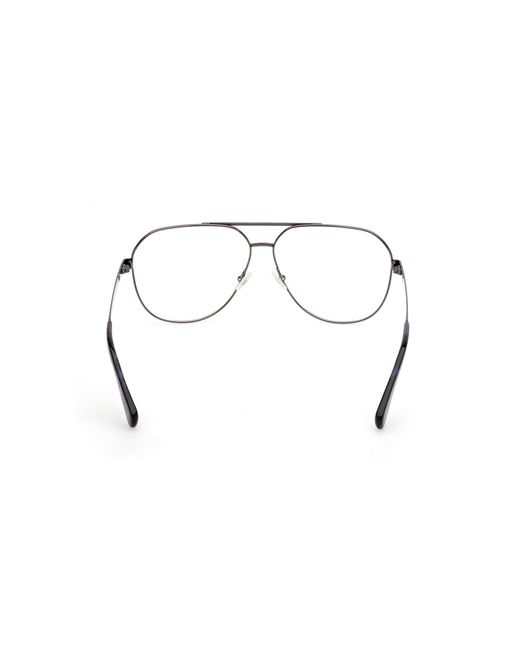 Timberland Black Tb50057 008 Optical Frames Metal Pilot Normal for men