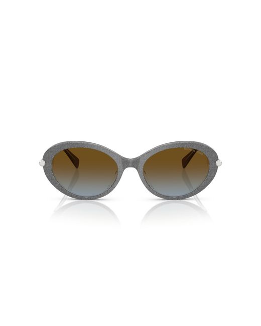 Michael Kors Black Mk2245U Rockaway 400913 Sunglasses Acetate Round Normal Shaded