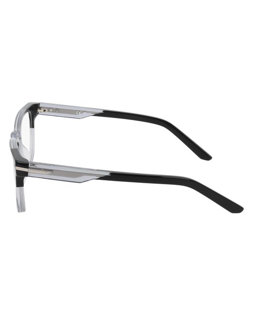 Nike Black 7180 021 Optical Frames Acetate Squared Normal