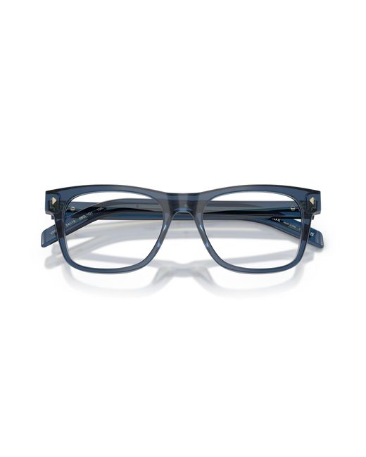 Prada Black Pr A13V 08Q1O1 Optical Frames Acetate Pillow Normal for men