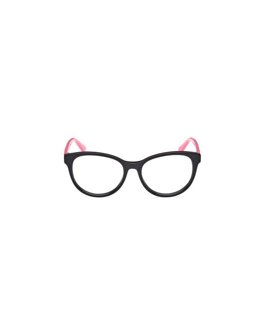Guess Black Gu50139 001 Optical Frames Acetate Cat Eye Normal