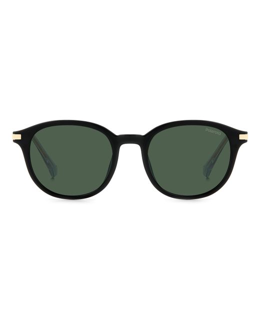 Polaroid Black Pld 4148/G/S/X 7Zj/Uc Sunglasses Plastic Round Polarized