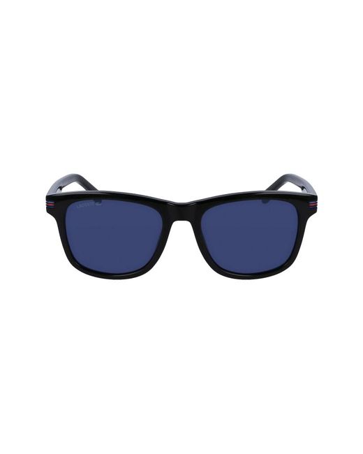 Lacoste Black L995S 001 Sunglasses Bio-Inject Squared Normal Normal for men