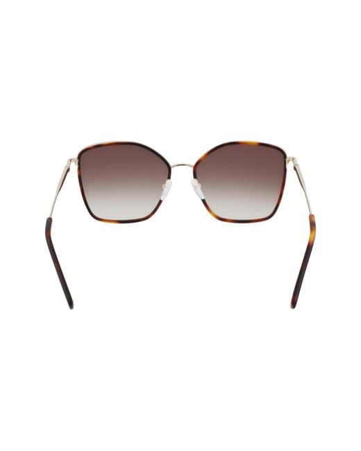 Longchamp Black Lo685S 712 Sunglasses Metal Squared Photochromatic