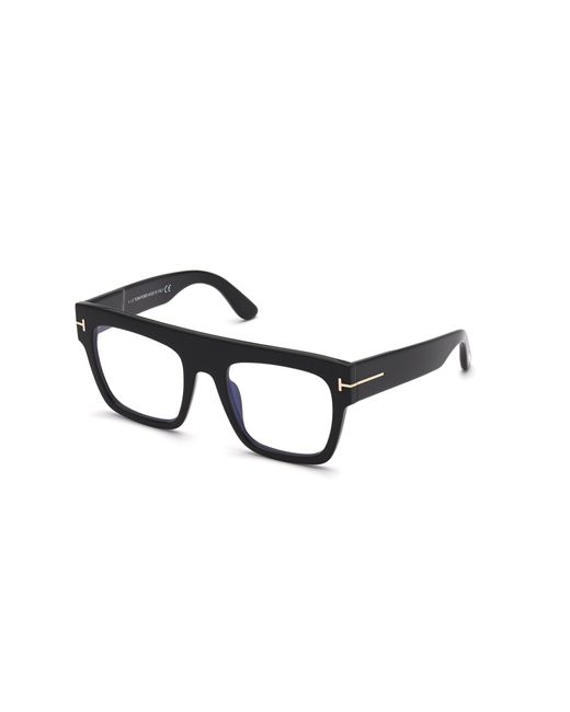 Tom Ford Black Ft0847 Renee 001 Sunglasses Acetate Clear Squared Normal