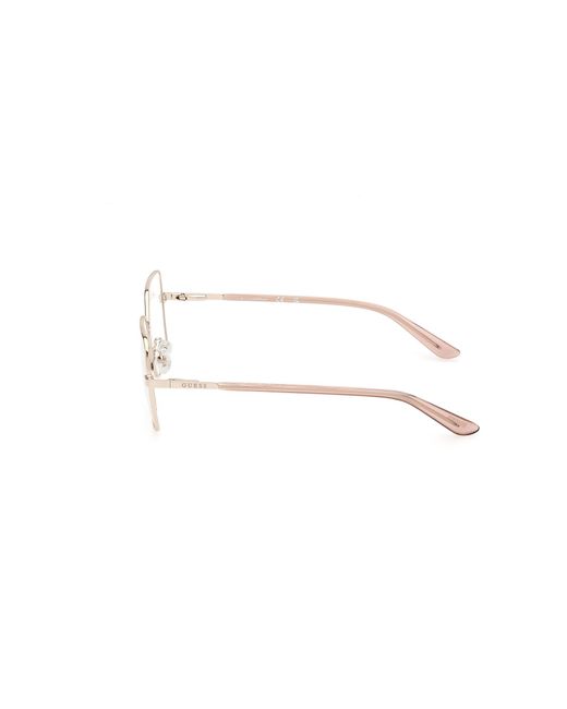 Guess Black Gu8288 033 Optical Frames Metal Squared Normal