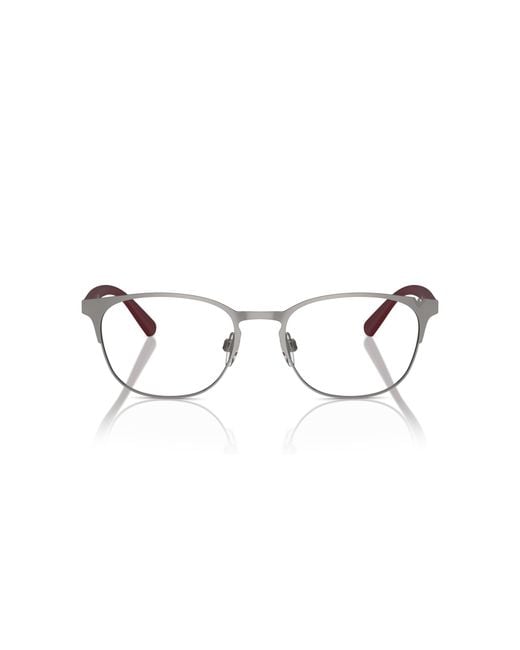 Emporio Armani Black Ea1059 3379 Optical Frames Metal Transparent Round Normal for men
