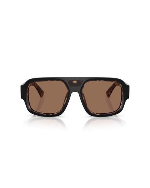 Dolce & Gabbana Black Dg4516 341773 Sunglasses Acetate Squared Normal for men