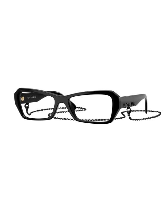 Vogue Eyewear Black Vo5656U W44 Optical Frames Nylon Butterfly Normal