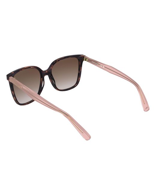 Longchamp Black Lo807S 690 Sunglasses Acetate Squared Normal