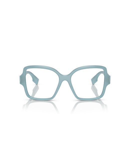 Burberry Black Be2374 4086 Optical Frames Acetate Transparent Squared Normal