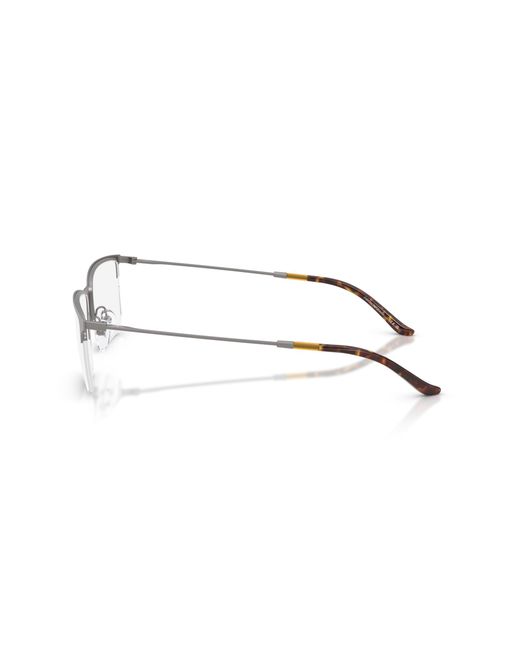 Emporio Armani Black Ea1171 3003 Optical Frames Metal Squared Normal for men