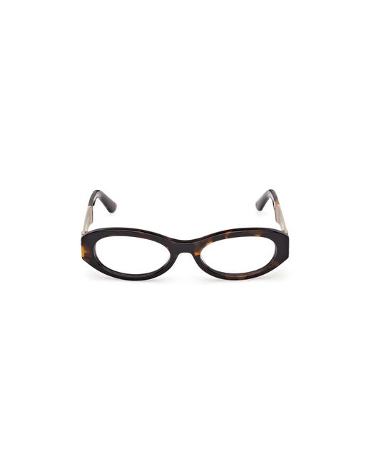 Guess Black Gu50315 052 Optical Frames Acetate Round Normal