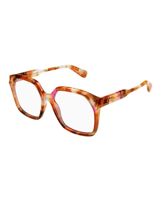 Chloé Black Ch0263O 010 Optical Frames Acetate Transparent Squared