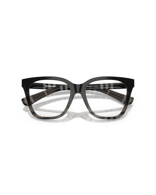 Burberry Black Be2438 4200 Optical Frames Acetate Squared Normal