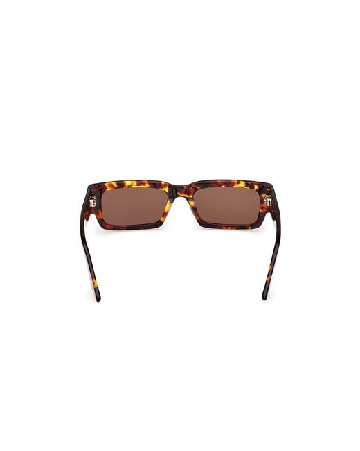 Gcds Black Gd0068 52E Sunglasses Acetate Squared Normal