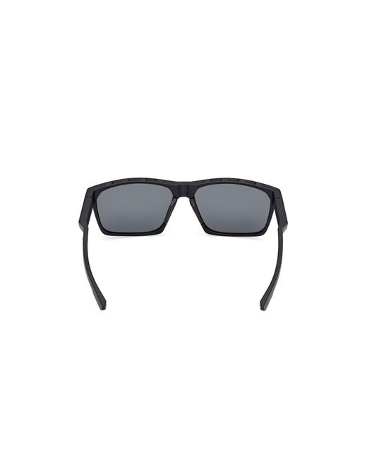 Adidas Originals Black Sp0101 02D Sunglasses Injected Smoke Squared Polarized for men