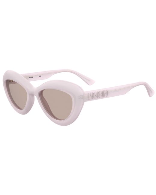 Moschino Black Mos163/S 35J/U1 Sunglasses Plastic Cat Eye