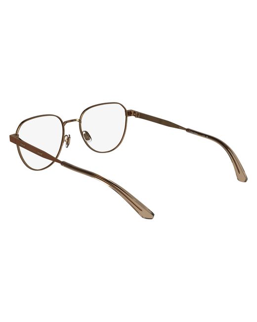 Calvin Klein Black Ck25107 601 Optical Frames Metal Squared Normal