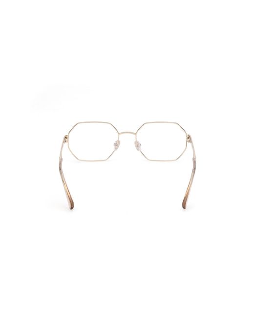 MAX&Co. Black Mo5163 32A Optical Frames Metal Geometric Normal