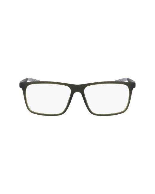 Nike Black 7116 302 Optical Frames Bio-Inject Squared Normal Photochromatic