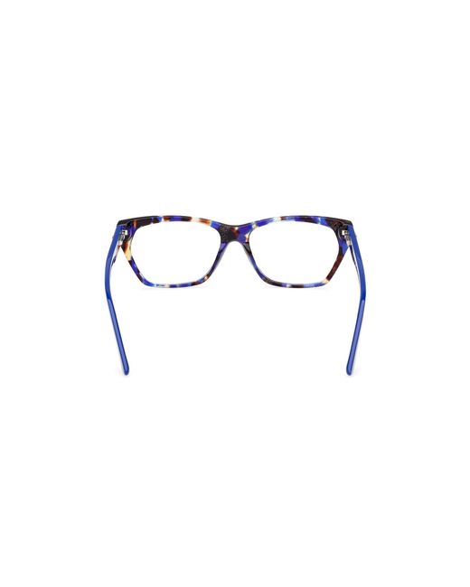 Guess Black Gu50234 092 Optical Frames Acetate Geometric Normal
