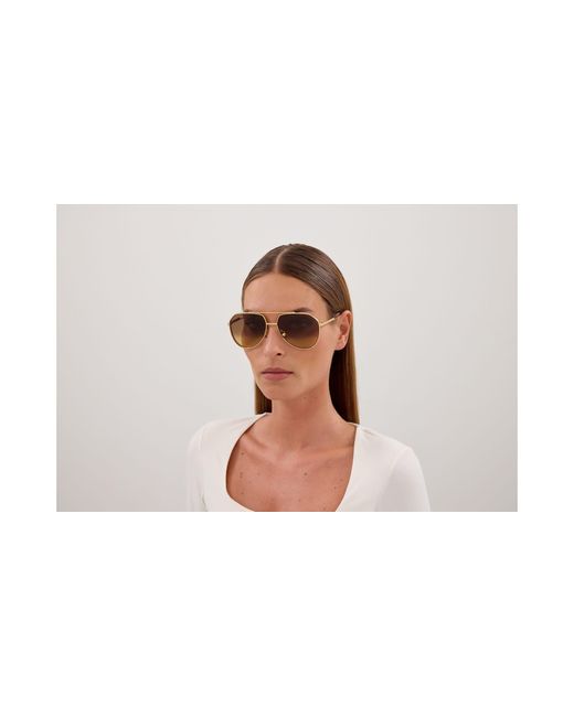 Bottega Veneta Black Bv1465S 004 Sunglasses Metal Pilot