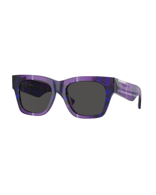 Burberry Black Be4424 411387 Sunglasses Acetate Squared Normal