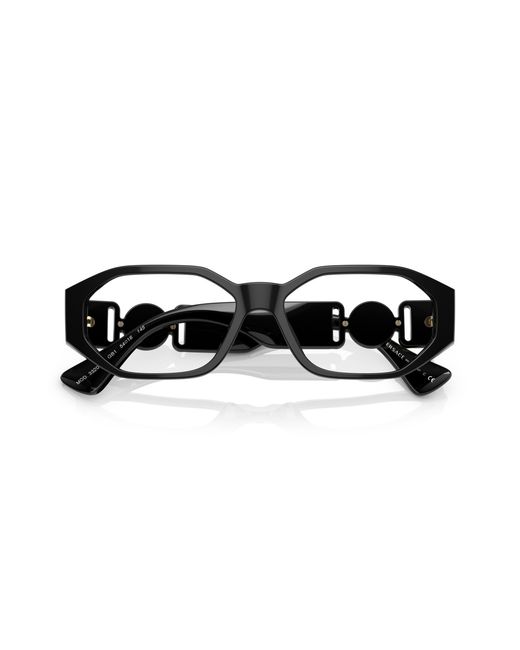 Versace Black Ve3320U Gb1 Optical Frames Acetate Geometric Normal for men