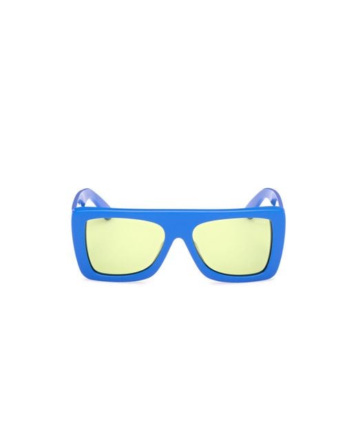 Emilio Pucci Blue Ep0230 90N Sunglasses Acetate Squared Normal