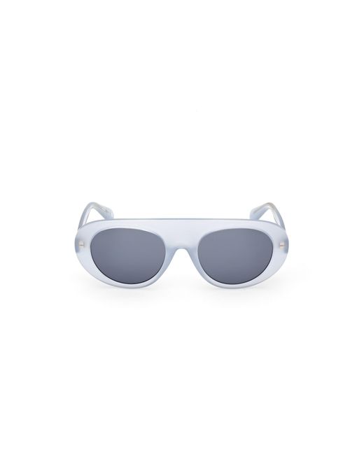 MAX&Co. Black Mo0148 84V Sunglasses Injected Round Normal