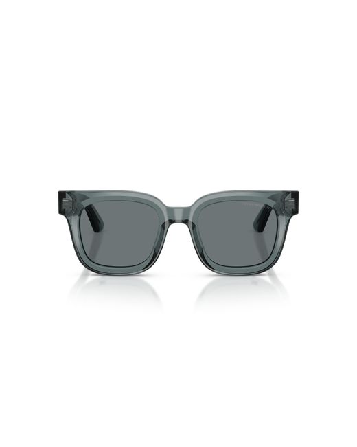 Emporio Armani Black Ea4271 636480 Sunglasses Acetate Geometric Normal