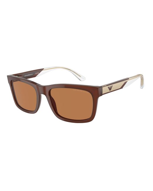 Emporio Armani Black Ea4224 609573 Sunglasses Acetate Squared Normal for men